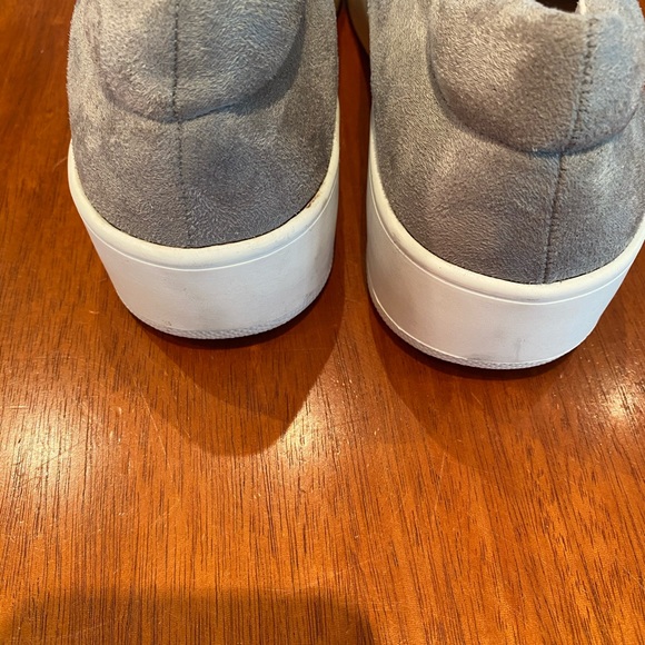 Steve Madden Hilda Slip-on Suede Platform Sneaker - Picture 3 of 4